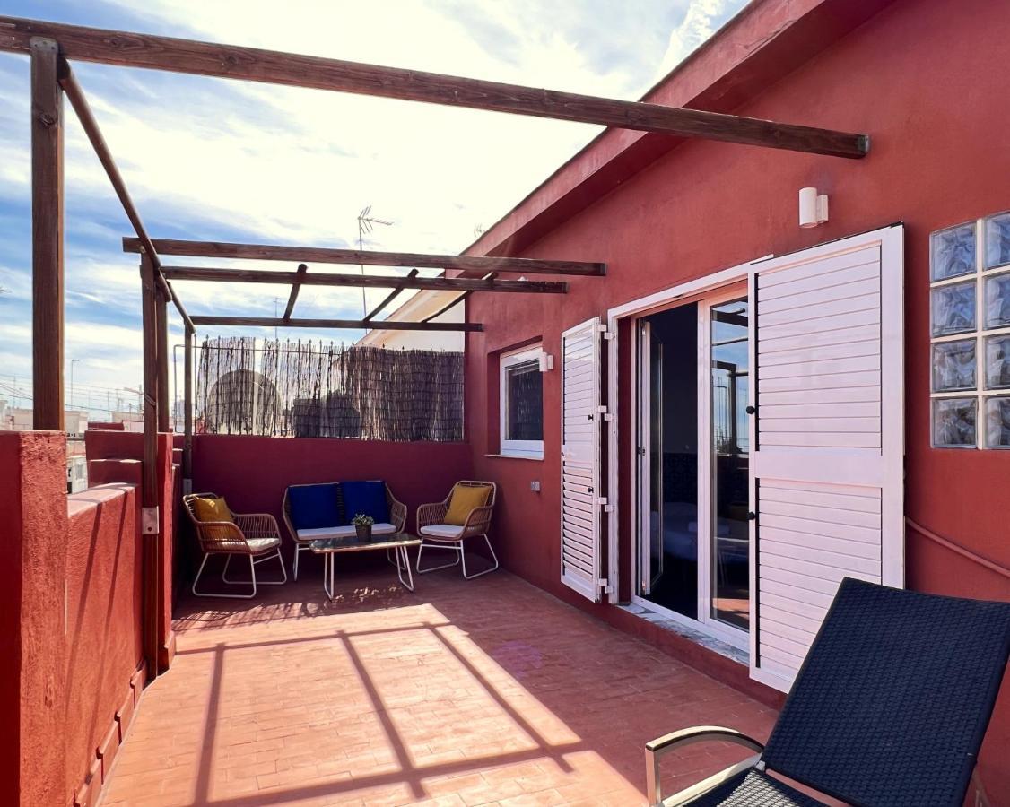 Maritime Apartamentos Cabanal Valencia Bagian luar foto