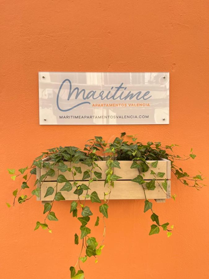 Maritime Apartamentos Cabanal Valencia Bagian luar foto