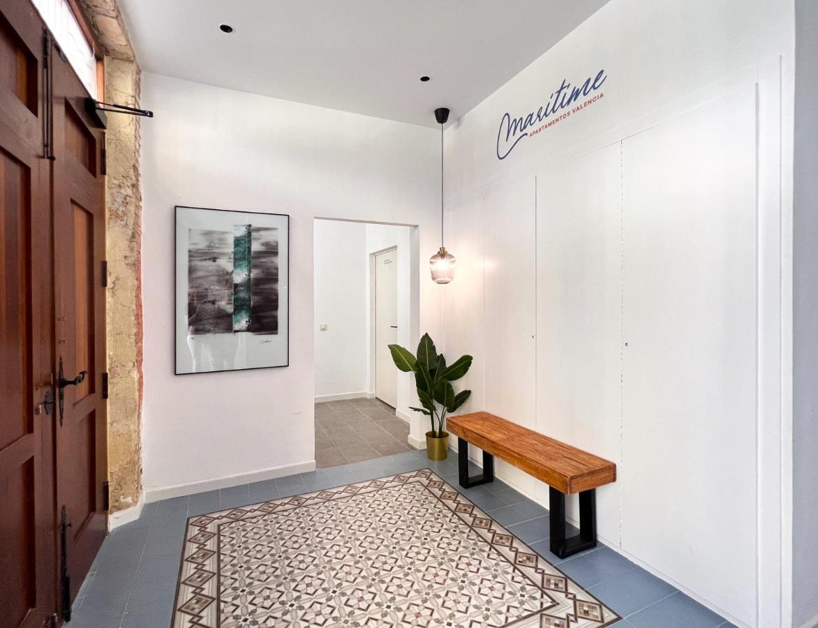 Maritime Apartamentos Cabanal Valencia Bagian luar foto