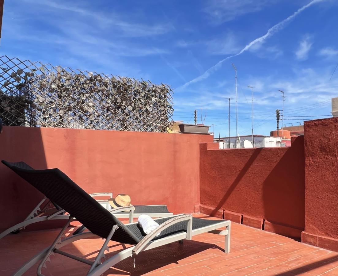 Maritime Apartamentos Cabanal Valencia Bagian luar foto