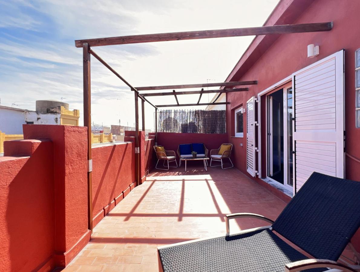 Maritime Apartamentos Cabanal Valencia Bagian luar foto