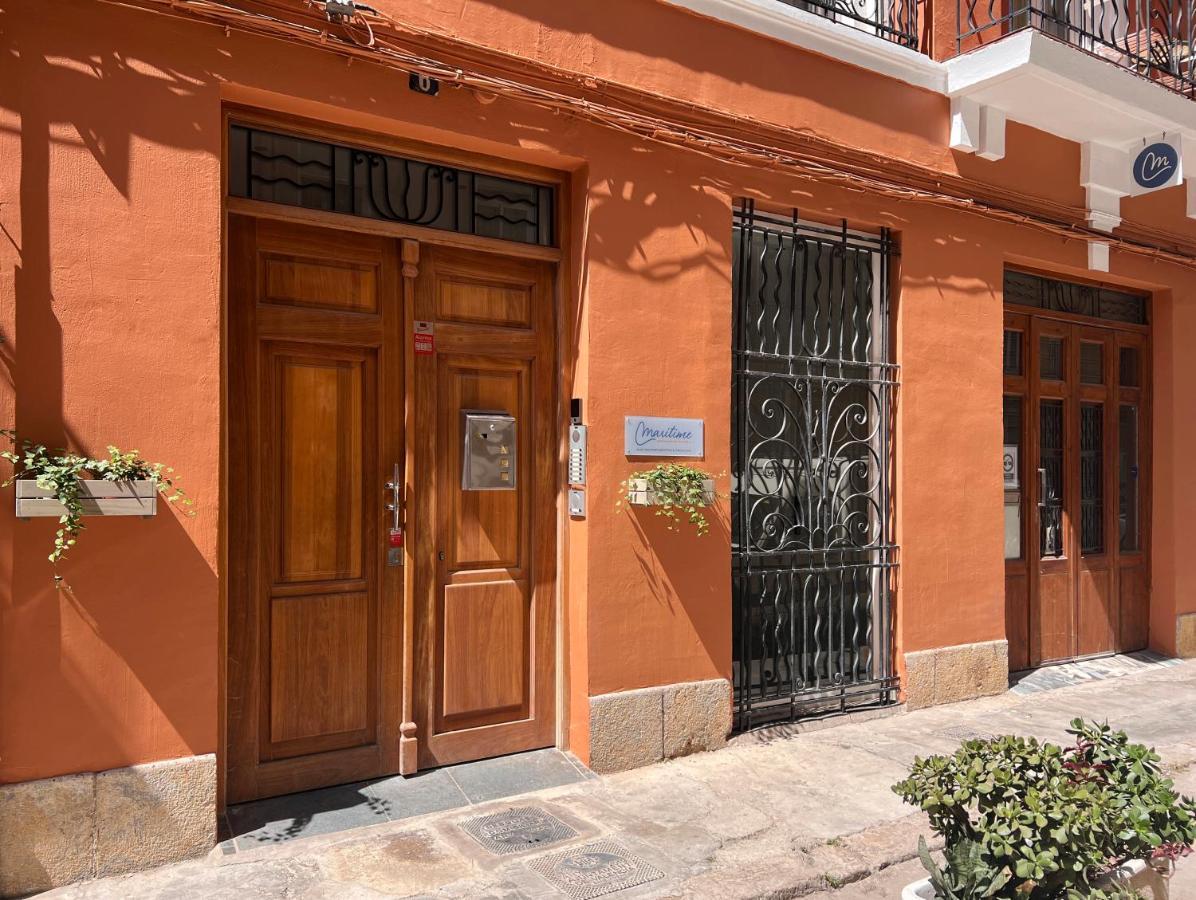 Maritime Apartamentos Cabanal Valencia Bagian luar foto